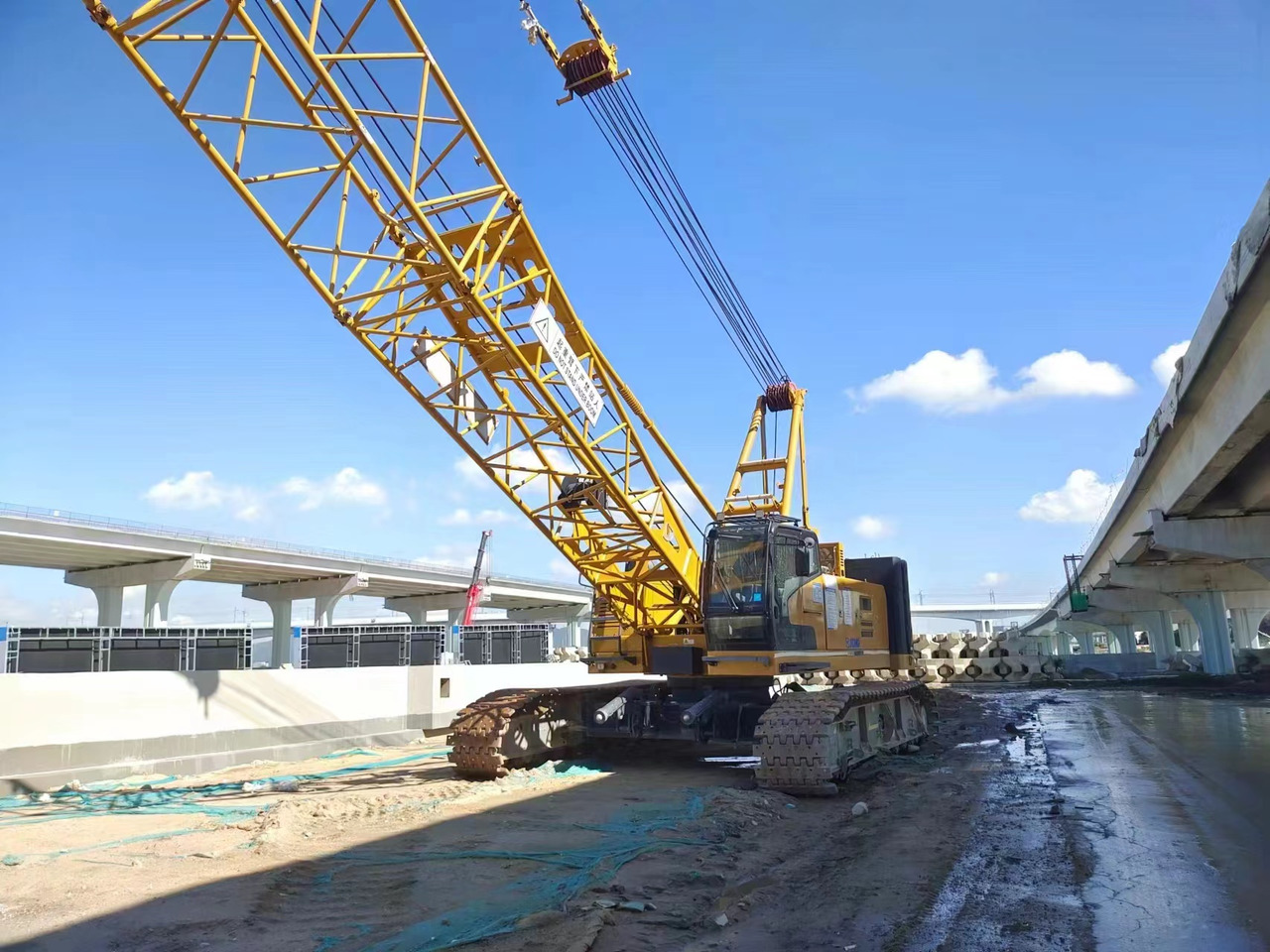 XCMG Official Used Crawler Crane 85 Ton XGC85 Used Mobile Crane With High Quality - Vikšrinis kranas: foto 3 XCMG Official Used Crawler Crane 85 Ton XGC85 Used Mobile Crane With High Quality - Vikšrinis kranas: foto 3