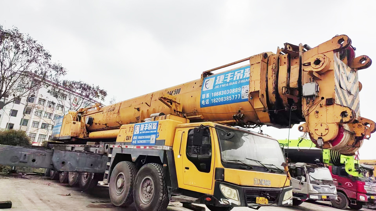 XCMG Official Used Hydraulic Pickup Truck Crane QAY400 All Terrain Cranes Price List - Visureigis kranas: foto 2 XCMG Official Used Hydraulic Pickup Truck Crane QAY400 All Terrain Cranes Price List - Visureigis kranas: foto 2