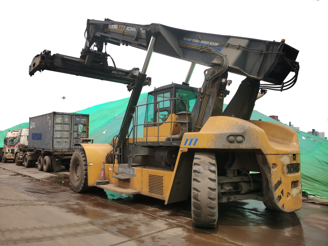 XCMG Official Used Mobile Reach Stacker 45 Tons XCS4531K For Container Price List - Stelažų krautuvas: foto 4 XCMG Official Used Mobile Reach Stacker 45 Tons XCS4531K For Container Price List - Stelažų krautuvas: foto 4
