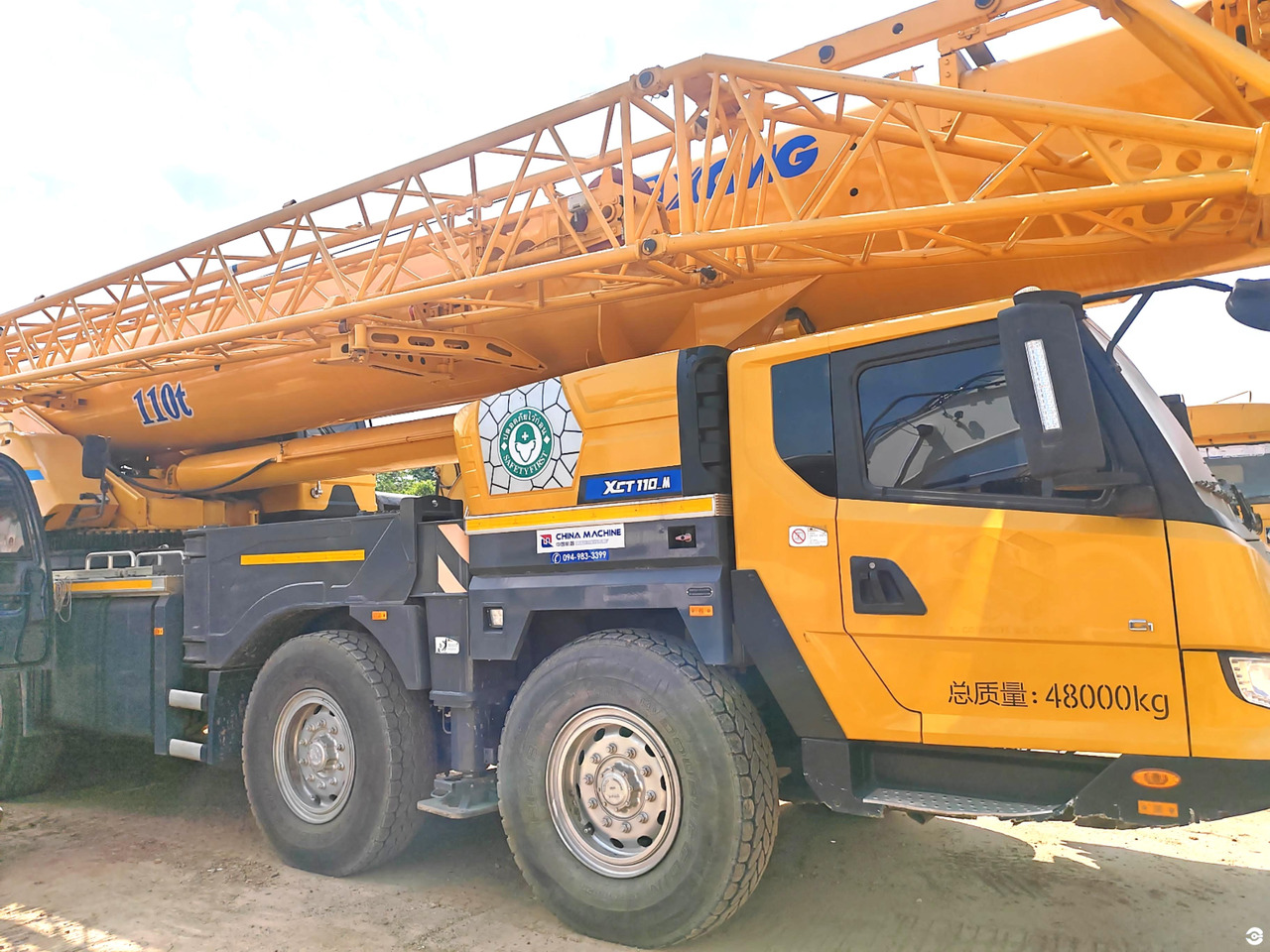 XCMG XCT100_M 100ton 2021 used mobile truck crane for sale - Autokranas: foto 2 XCMG XCT100_M 100ton 2021 used mobile truck crane for sale - Autokranas: foto 2