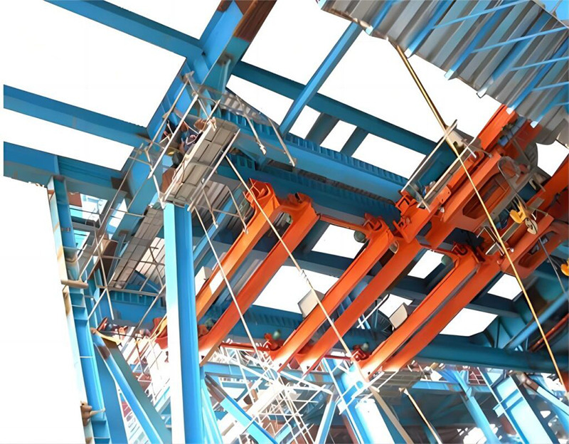 XCMG electric double-girder suspension rail-crossing crane - Ožinis kranas: foto 2 XCMG electric double-girder suspension rail-crossing crane - Ožinis kranas: foto 2