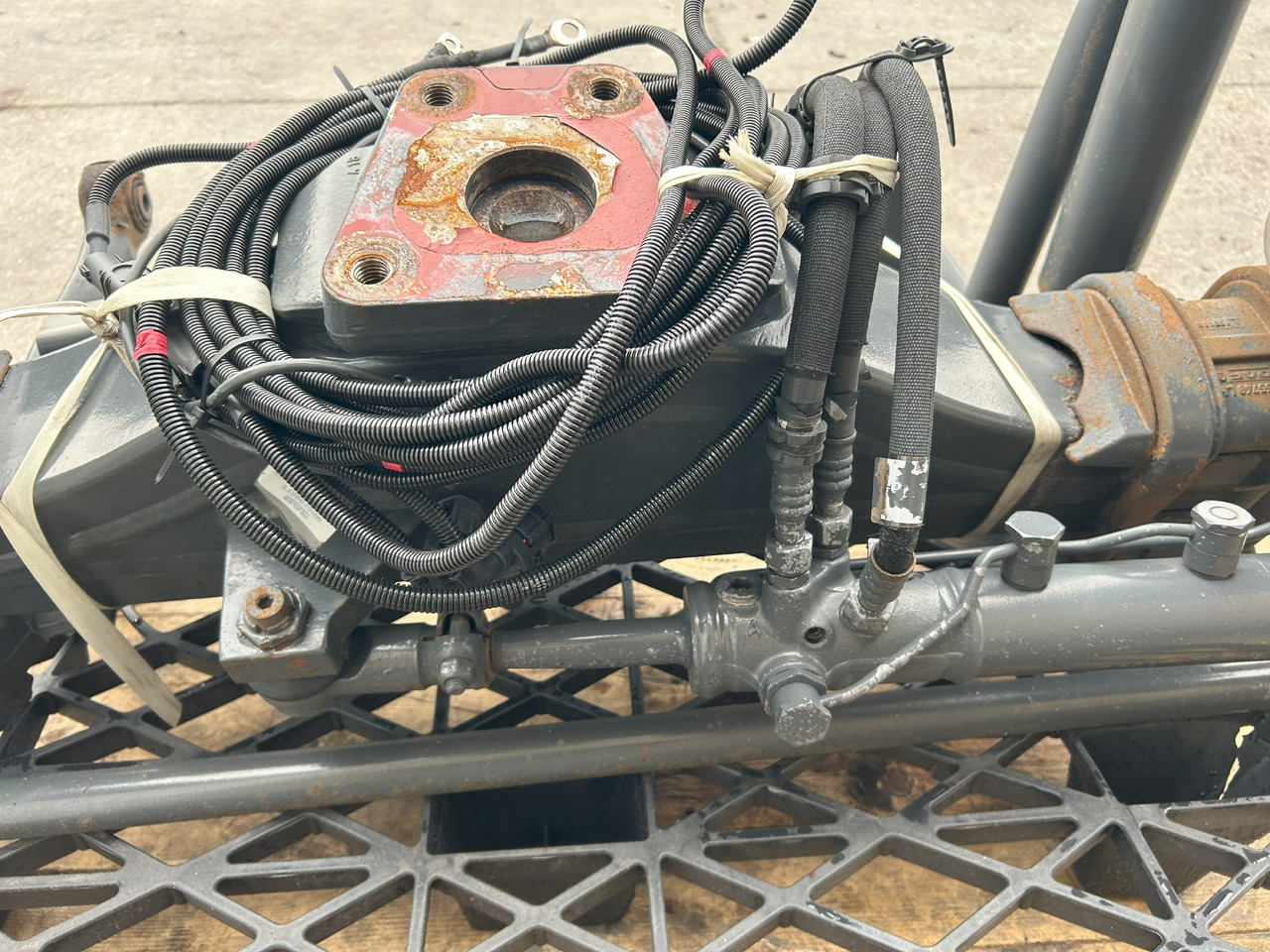 Galinė ašis DAF COMPLETE STEERING AXLE DAF XF 106 480: foto 7