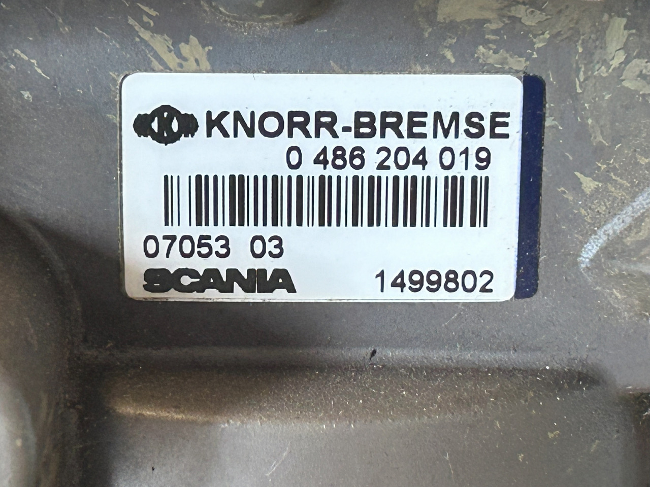 KNORR-BREMSE REAR AXLE EBS MODULATOR SCANIA - Stabdžių vožtuvas: foto 5 KNORR-BREMSE REAR AXLE EBS MODULATOR SCANIA - Stabdžių vožtuvas: foto 5