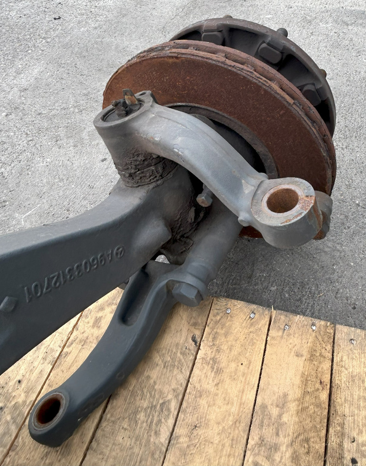 MERCEDES ACTROS MP5 AXLE + HUBS FRONT - Ašis ir dalys - Sunkvežimis: foto 4 MERCEDES ACTROS MP5 AXLE + HUBS FRONT - Ašis ir dalys - Sunkvežimis: foto 4