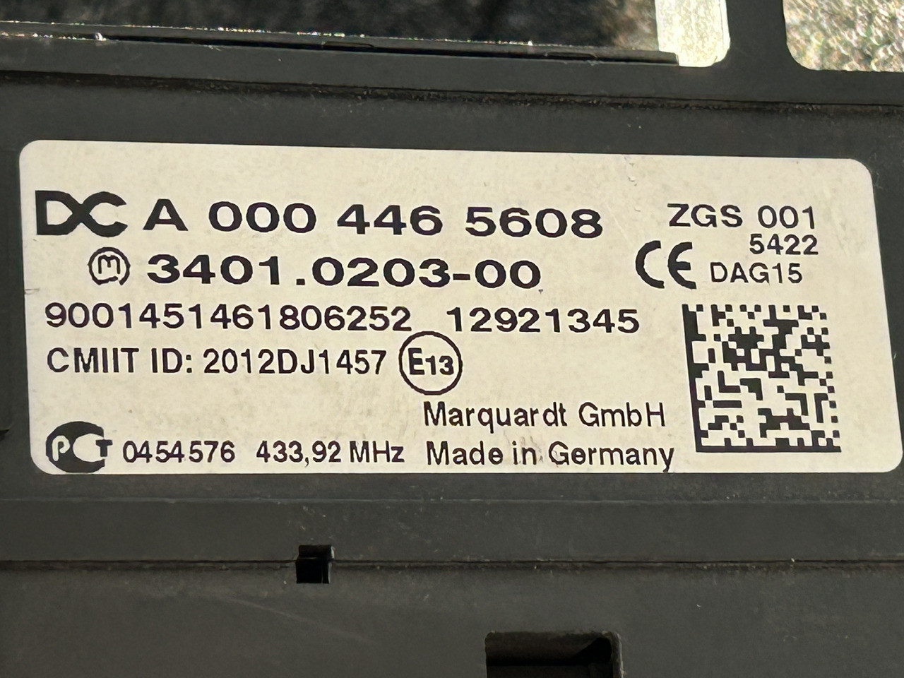 MERCEDES-BENZ ACTROS MP4 START/STOP IGNITION SWITCH - Prietaisų skydas - Sunkvežimis: foto 5 MERCEDES-BENZ ACTROS MP4 START/STOP IGNITION SWITCH - Prietaisų skydas - Sunkvežimis: foto 5