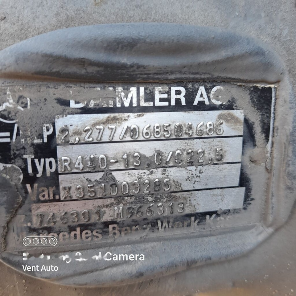 Mercedes-Benz ACTROS MP4 RATIO : 2,277 TYP: R440-13 RATIO : 2,277 - Diferencialas - Sunkvežimis: foto 3 Mercedes-Benz ACTROS MP4 RATIO : 2,277 TYP: R440-13 RATIO : 2,277 - Diferencialas - Sunkvežimis: foto 3