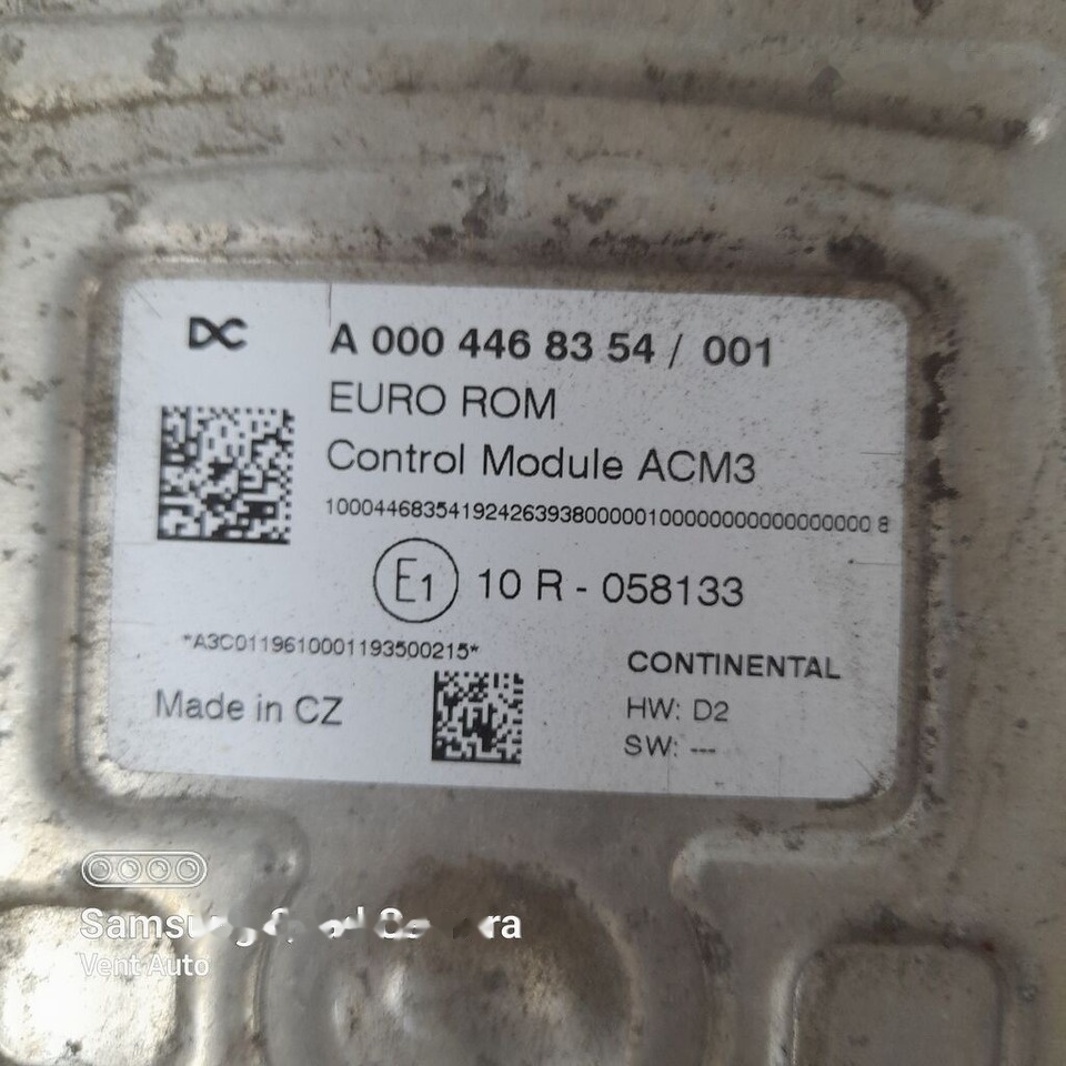 Mercedes-Benz ACTROS MP5 A004468354 ACM3 Mercedes-Benz A004468354 ACM3 - Valdymo blokas - Sunkvežimis: foto 3 Mercedes-Benz ACTROS MP5 A004468354 ACM3 Mercedes-Benz A004468354 ACM3 - Valdymo blokas - Sunkvežimis: foto 3