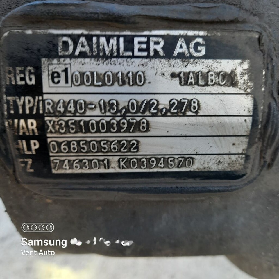 Mercedes-Benz ACTROS MP5 A9603510714   Mercedes-Benz ACTROS MP5 A9603510714 truck - Galinė ašis - Sunkvežimis: foto 5 Mercedes-Benz ACTROS MP5 A9603510714   Mercedes-Benz ACTROS MP5 A9603510714 truck - Galinė ašis - Sunkvežimis: foto 5