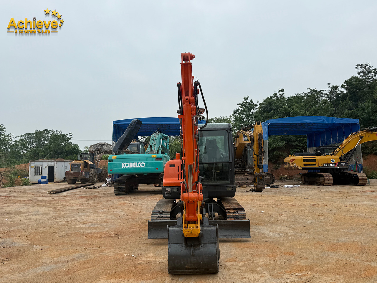 DOOSAN Diwanlun DX60-9 Excavator 38.9(52.1)/2100kW(HP) / rpm D24C 0.23m3 5700kg 4.2+2.8Ton 【ACHIEVE】 TOP CONDITION!!! - Vikšrinis ekskavatorius: foto 3 DOOSAN Diwanlun DX60-9 Excavator 38.9(52.1)/2100kW(HP) / rpm D24C 0.23m3 5700kg 4.2+2.8Ton 【ACHIEVE】 TOP CONDITION!!! - Vikšrinis ekskavatorius: foto 3