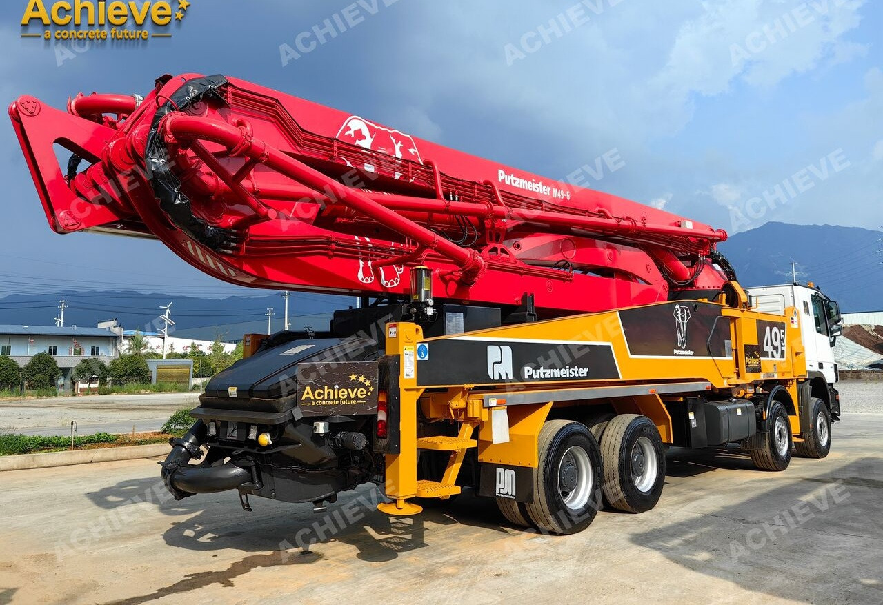 PUTZMEISTER Mercedes-Benz 4141 Putzmeister 49.5M 【ACHIEVE】TOP CONDITION!!! - Betono siurblys: foto 3 PUTZMEISTER Mercedes-Benz 4141 Putzmeister 49.5M 【ACHIEVE】TOP CONDITION!!! - Betono siurblys: foto 3