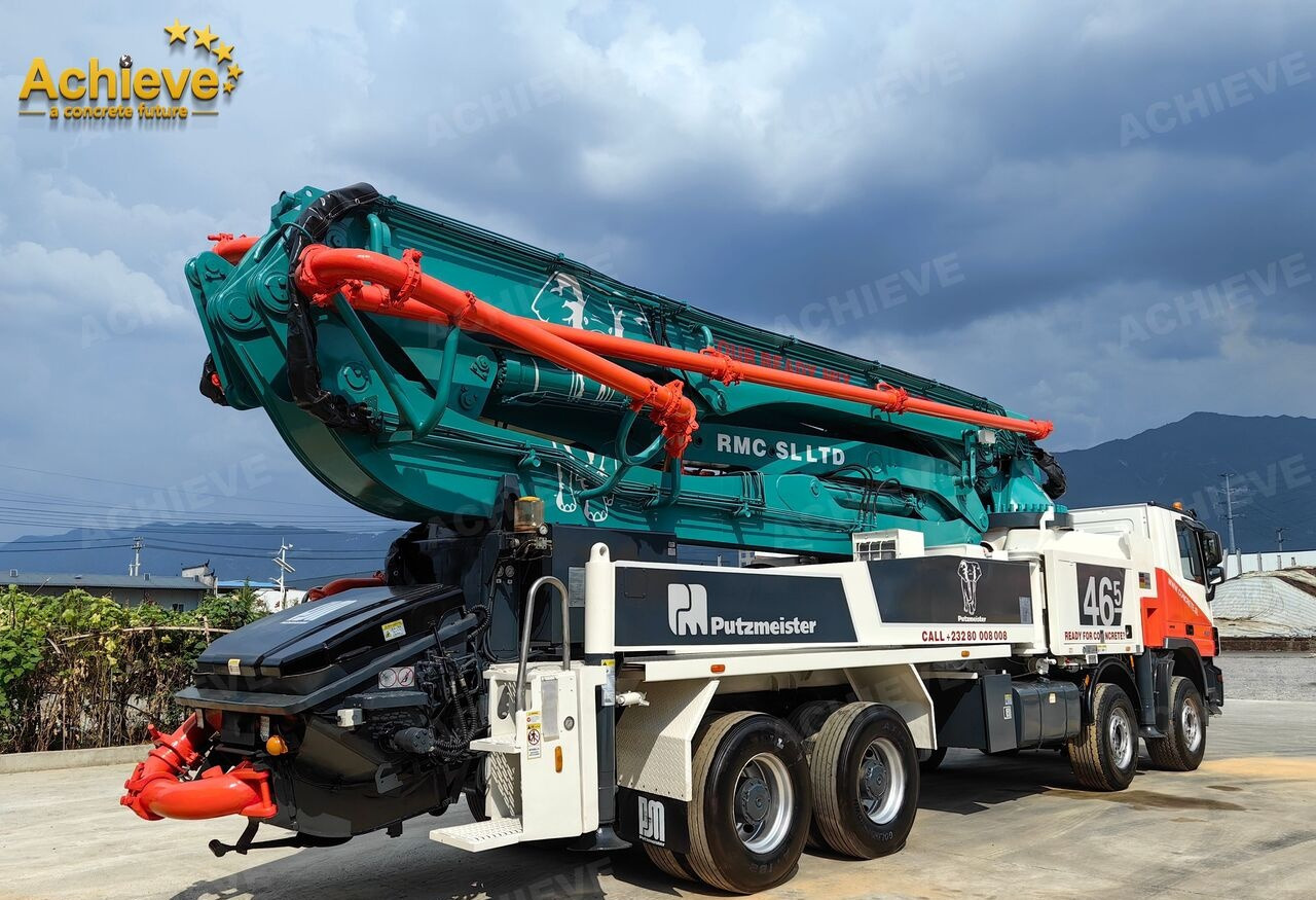 Putzmeister Compact Truck-Mounted Concrete Pump M46-5 【ACHIEVE】TOP CONDITION!!! - Betono siurblys: foto 4 Putzmeister Compact Truck-Mounted Concrete Pump M46-5 【ACHIEVE】TOP CONDITION!!! - Betono siurblys: foto 4