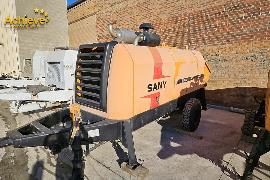 SANY SANY 【ACHIEVE】TOP CONDITION!!! demo new low hours Sany Concrete Trailer Pump 2017 HBT5008C-5S - Stacionarus betono siurblys: foto 2 SANY SANY 【ACHIEVE】TOP CONDITION!!! demo new low hours Sany Concrete Trailer Pump 2017 HBT5008C-5S - Stacionarus betono siurblys: foto 2