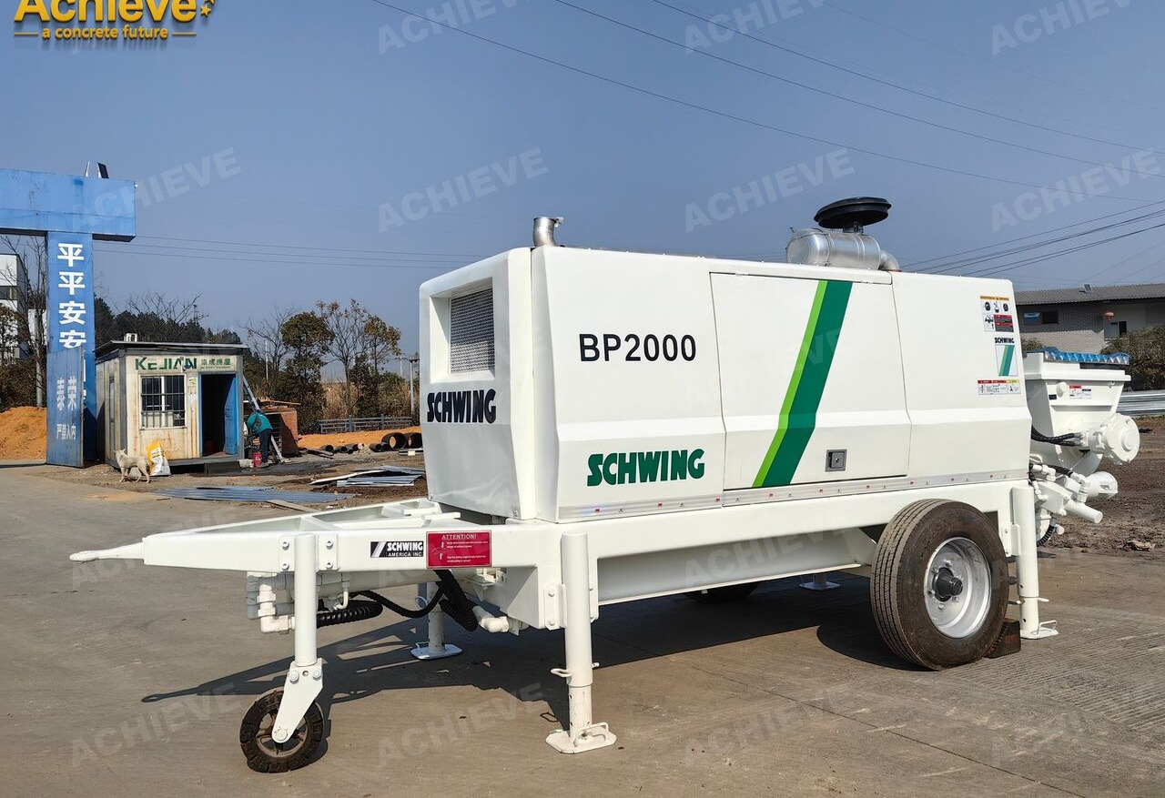 SCHWING STETTER 2009【ACHIEVE】TOP CONDITION!!! Good Selling SCHWING Projection BP2000 11Estuco Concreto Concrete Pump - Stacionarus betono siurblys: foto 4 SCHWING STETTER 2009【ACHIEVE】TOP CONDITION!!! Good Selling SCHWING Projection BP2000 11Estuco Concreto Concrete Pump - Stacionarus betono siurblys: foto 4