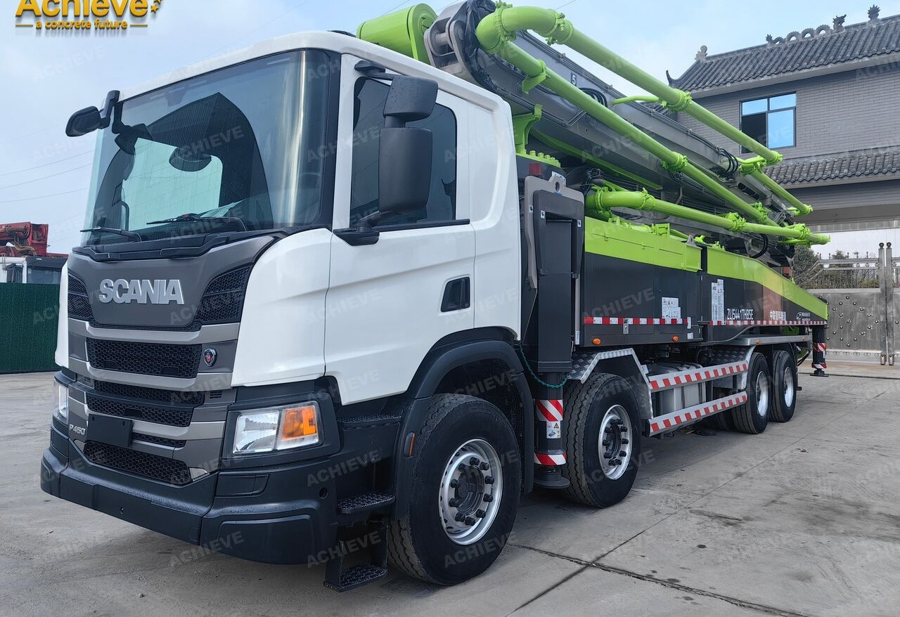 ZOOMLION ZOOMLION 2019 ZOOMLION 56X-6RZ 56M Scania P450 8x4【ACHIEVE】TOP CONDITION!!! - Betono siurblys: foto 2 ZOOMLION ZOOMLION 2019 ZOOMLION 56X-6RZ 56M Scania P450 8x4【ACHIEVE】TOP CONDITION!!! - Betono siurblys: foto 2