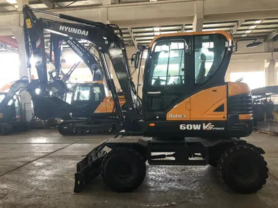 2022 Year Hyundai R60W 60wvs 150W 210W Wheel Type Excavator - Ratinis ekskavatorius: foto 1 2022 Year Hyundai R60W 60wvs 150W 210W Wheel Type Excavator - Ratinis ekskavatorius: foto 1