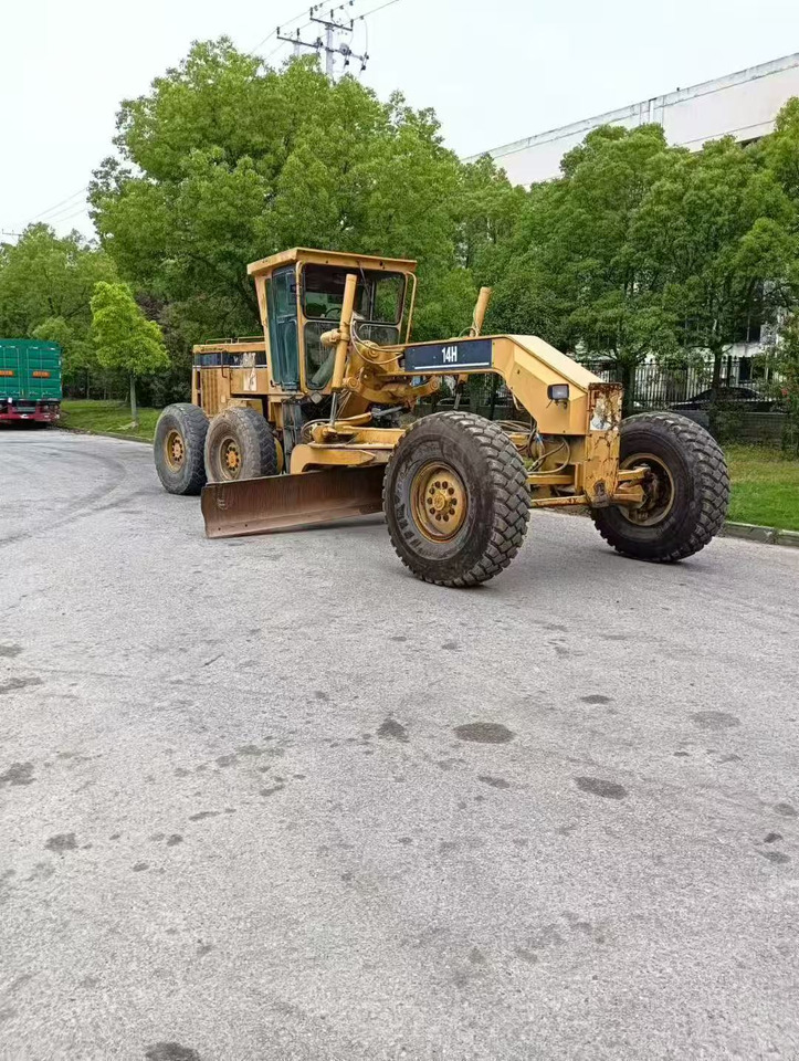 Caterpillar 14H, 140H Motor Grader Original Color CAT Machine - Greideris: foto 1 Caterpillar 14H, 140H Motor Grader Original Color CAT Machine - Greideris: foto 1