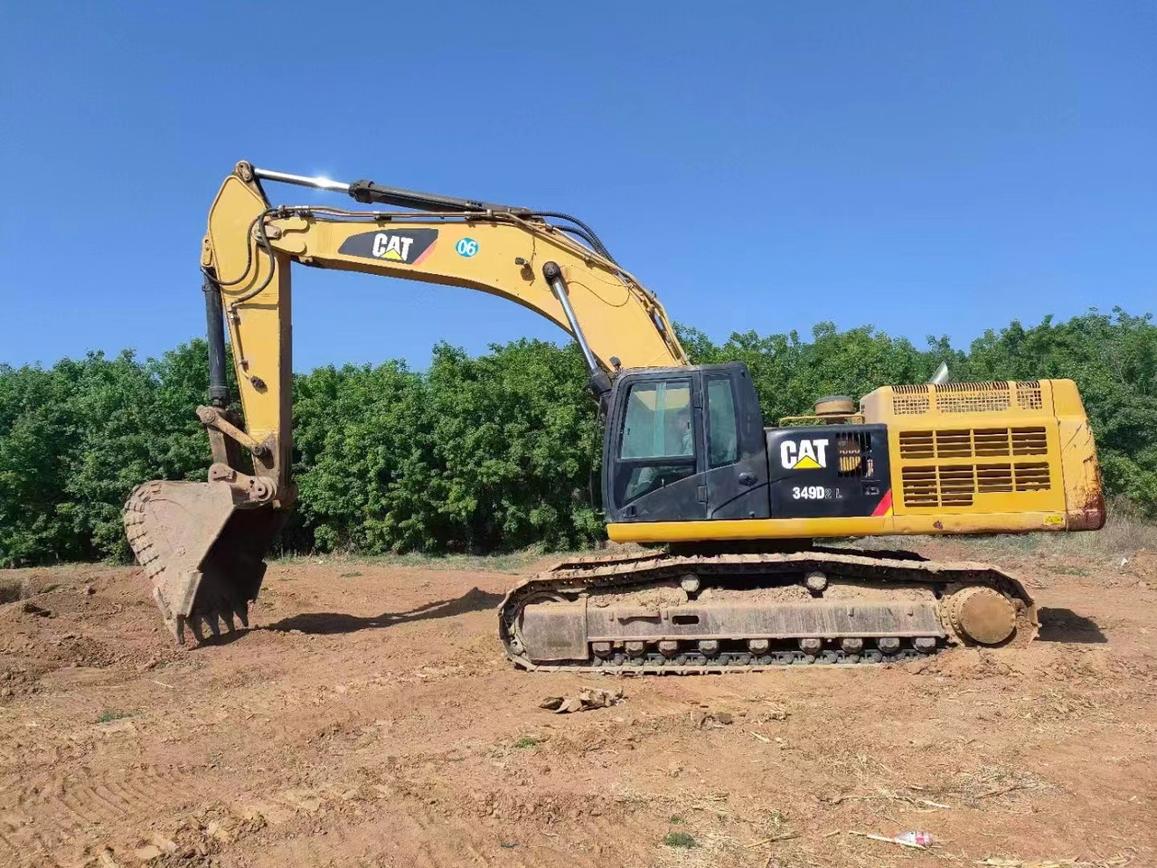 Caterpillar 349D, 349D2 Original Color Heavy Mining Machine - Vikšrinis ekskavatorius: foto 1 Caterpillar 349D, 349D2 Original Color Heavy Mining Machine - Vikšrinis ekskavatorius: foto 1