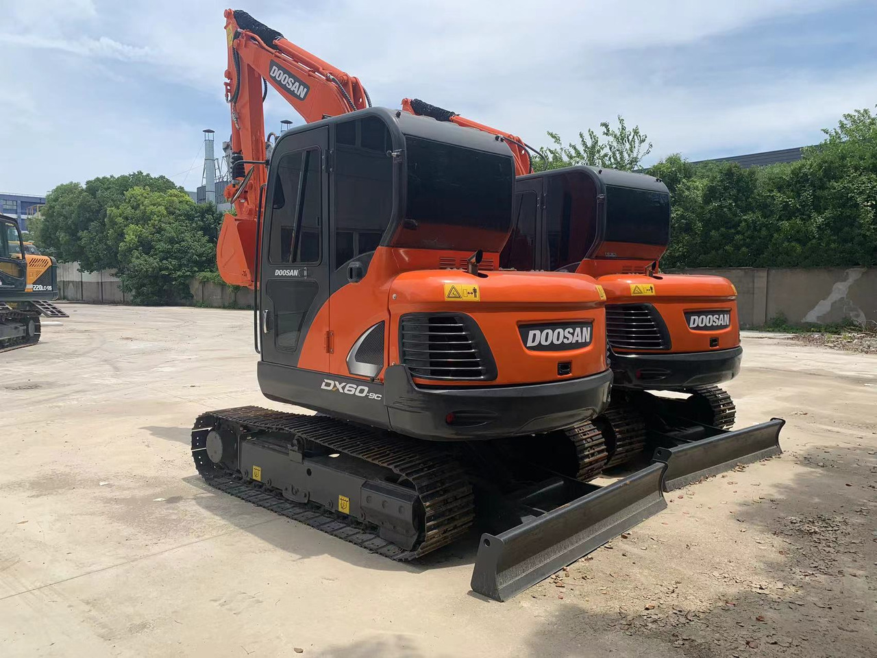Doosan Mini Excavator DX60, DX55 Small Digger for Guyana - Vikšrinis ekskavatorius: foto 5 Doosan Mini Excavator DX60, DX55 Small Digger for Guyana - Vikšrinis ekskavatorius: foto 5
