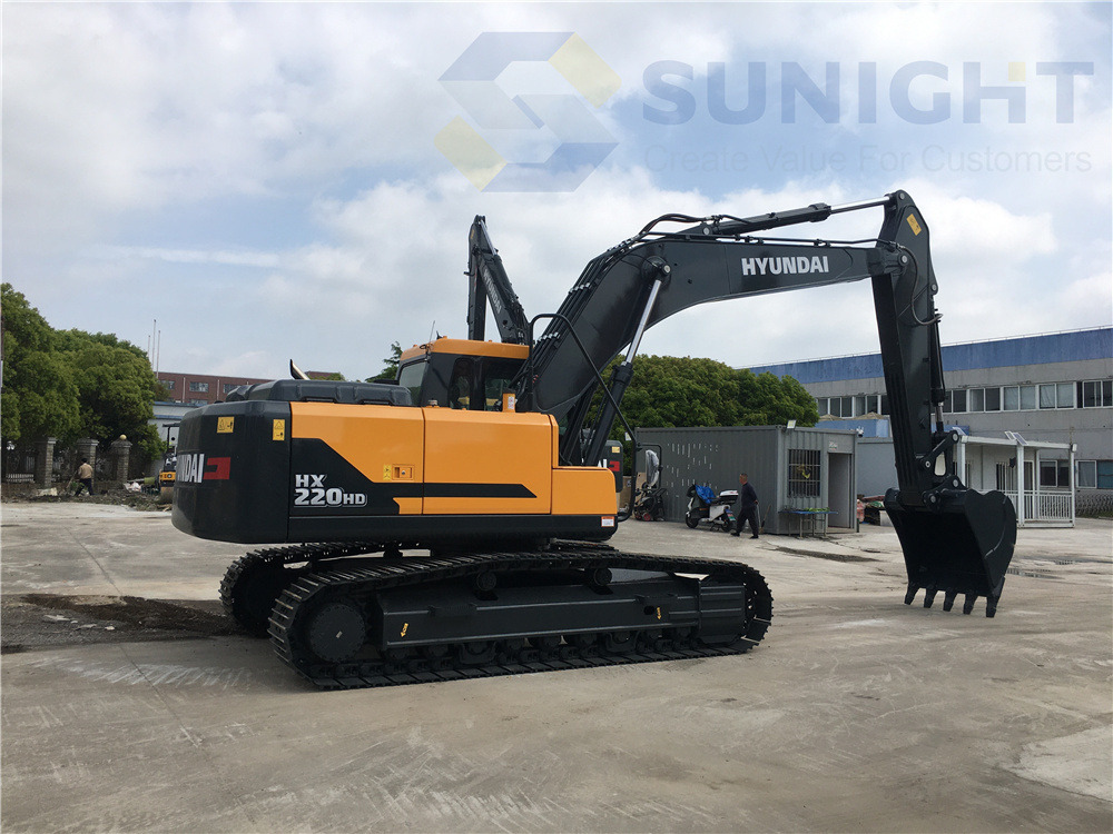 Hyundai New Excavator Hyundai HX220HD 22t Operating Weight 0.87-1.20m³ Bucket Capacity - Vikšrinis ekskavatorius: foto 4 Hyundai New Excavator Hyundai HX220HD 22t Operating Weight 0.87-1.20m³ Bucket Capacity - Vikšrinis ekskavatorius: foto 4