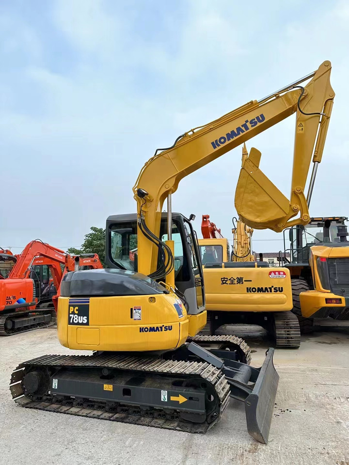 Komatsu PC78US Mini Excavator Good Price on Sale - Vikšrinis ekskavatorius: foto 4 Komatsu PC78US Mini Excavator Good Price on Sale - Vikšrinis ekskavatorius: foto 4