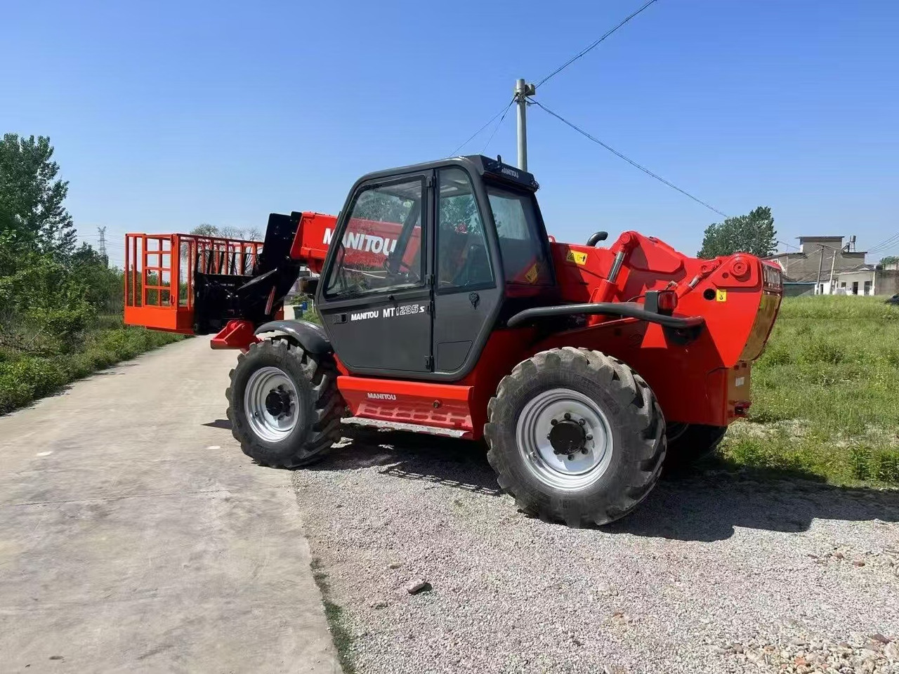 MANITOU 1235S Telehandler Secondhand Condition Forklift with Telescopic Boom - Teleskopinis krautuvas: foto 4 MANITOU 1235S Telehandler Secondhand Condition Forklift with Telescopic Boom - Teleskopinis krautuvas: foto 4