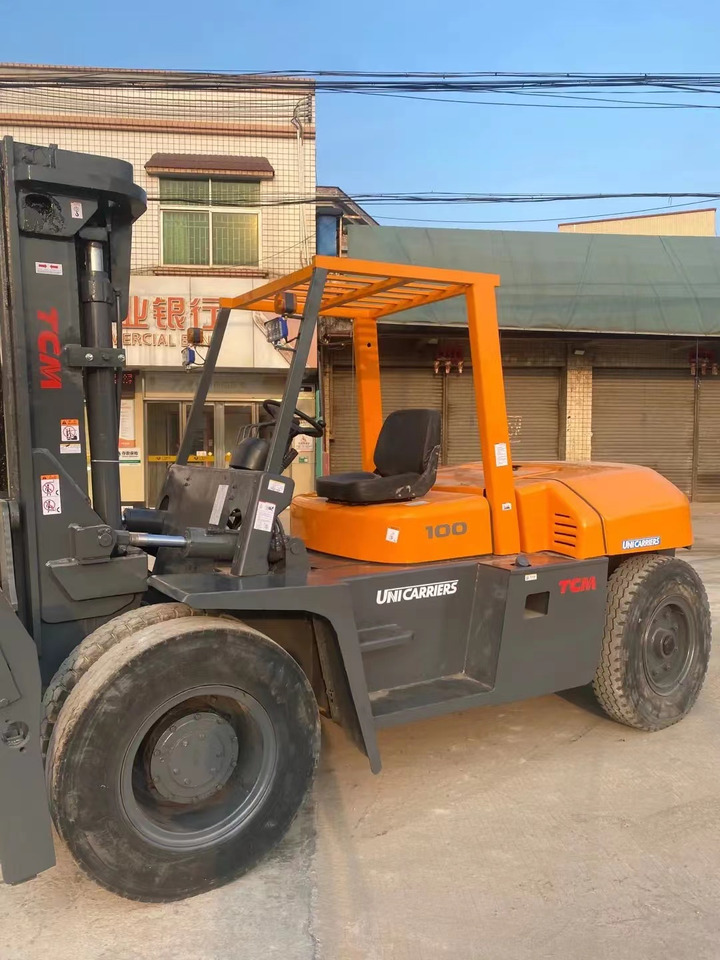 TCM FD100 Forklift Good Price Secondhand 10 ton Forklift Machine - Dyzelinis krautuvas: foto 3 TCM FD100 Forklift Good Price Secondhand 10 ton Forklift Machine - Dyzelinis krautuvas: foto 3