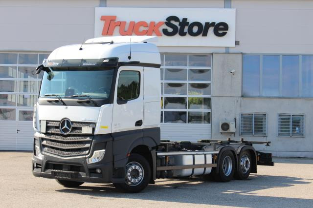 Mercedes-Benz Actros 2545 - Konteineris-vežimus/ Sukeisti kūną sunkvežimis: foto 1 Mercedes-Benz Actros 2545 - Konteineris-vežimus/ Sukeisti kūną sunkvežimis: foto 1
