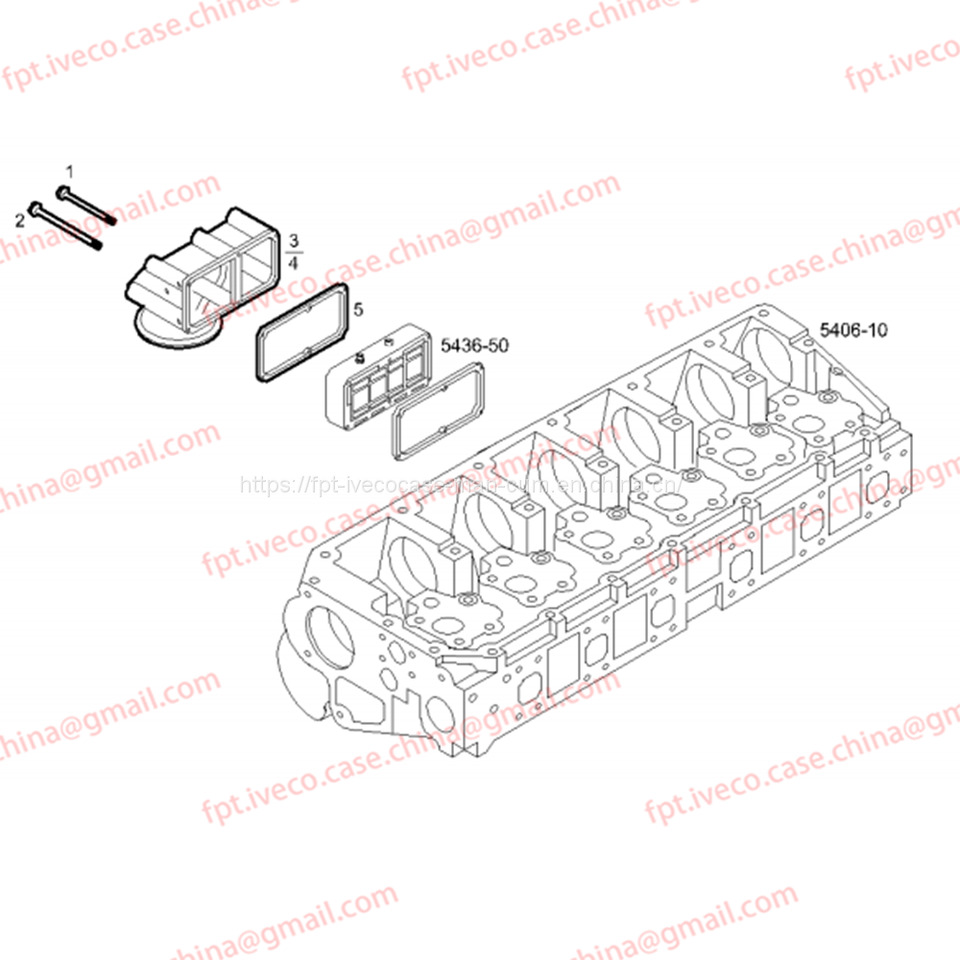 FPT IVECO CASE Cursor9Bus F2CFE612D*J231/F2CFE612A*J098 5802748674 FLAT GASKET ENGINE 504154202 - Variklio tarpinė - Autobusas: foto 4 FPT IVECO CASE Cursor9Bus F2CFE612D*J231/F2CFE612A*J098 5802748674 FLAT GASKET ENGINE 504154202 - Variklio tarpinė - Autobusas: foto 4