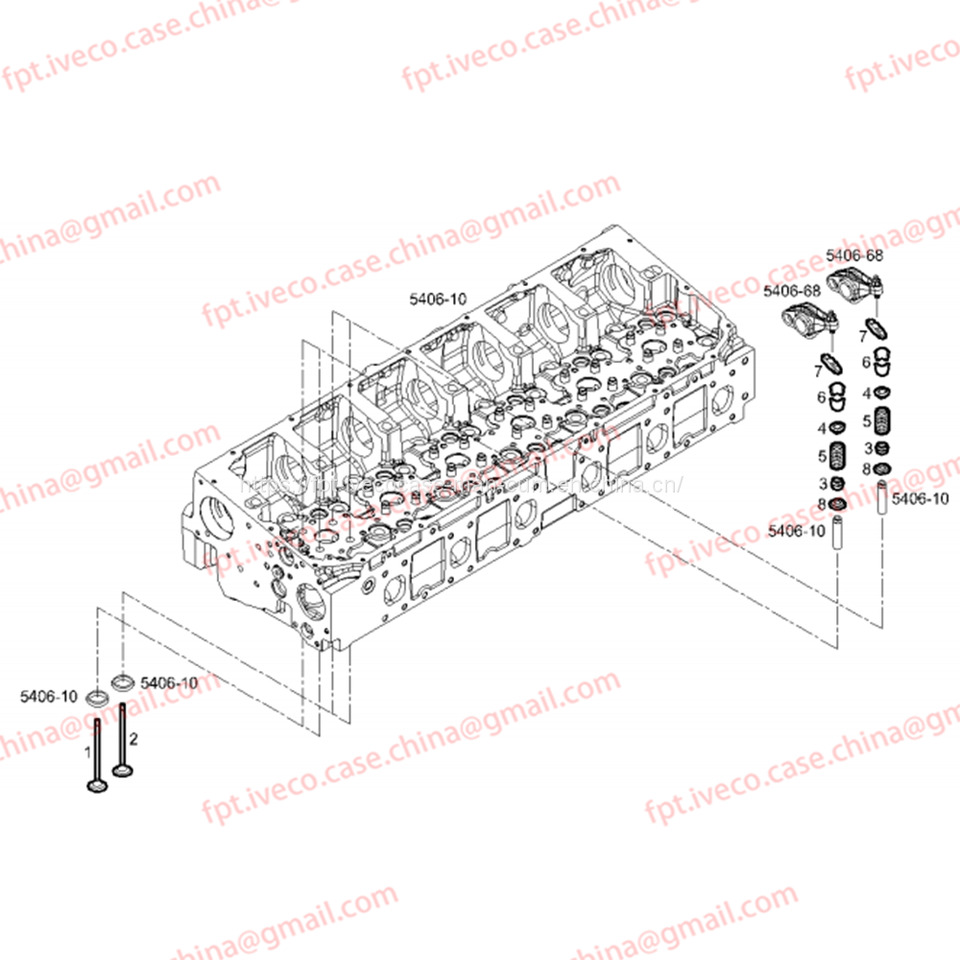 FPT IVECO CASE Cursor9Bus F2CFE612D*J231/F2CFE612A*J098 5802748674 VALVE CONE 98499819 - Vožtuvas - Autobusas: foto 3 FPT IVECO CASE Cursor9Bus F2CFE612D*J231/F2CFE612A*J098 5802748674 VALVE CONE 98499819 - Vožtuvas - Autobusas: foto 3