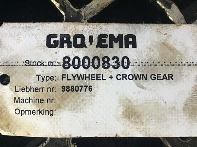 Liebherr Flywheel SAE1 - Smagratis: foto 3 Liebherr Flywheel SAE1 - Smagratis: foto 3