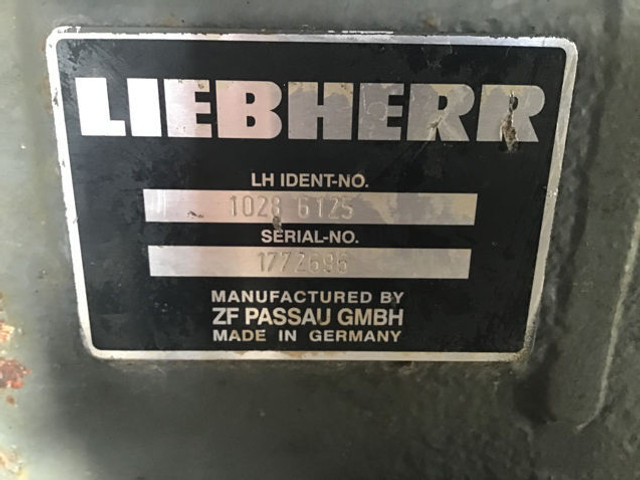 Liebherr Frontaxle - Priekinė ašis: foto 5 Liebherr Frontaxle - Priekinė ašis: foto 5