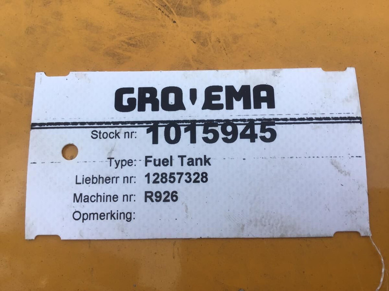 Liebherr Fuel Tank - Degalų bakas: foto 3 Liebherr Fuel Tank - Degalų bakas: foto 3