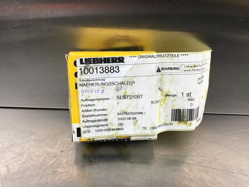 Liebherr L550 / L556 / L566 / L576 / L580 / L586 - Jutiklis: foto 1 Liebherr L550 / L556 / L566 / L576 / L580 / L586 - Jutiklis: foto 1