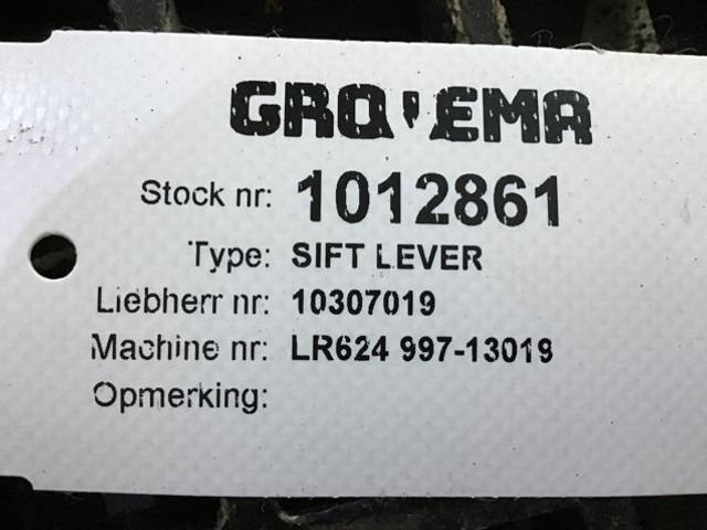 Pavarų svirtis Liebherr Shift Lever: foto 6
