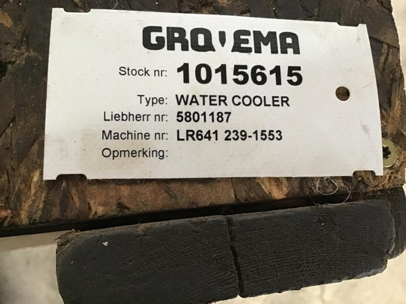 Liebherr Water Cooler - Radiatorius: foto 3 Liebherr Water Cooler - Radiatorius: foto 3