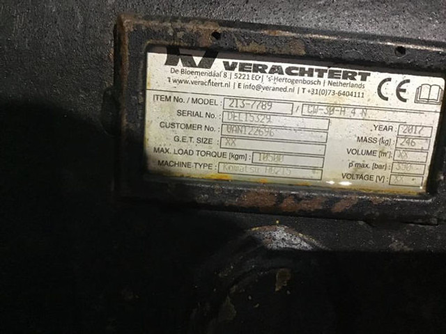 Verachtert Verachtert CW30 - Padargas: foto 3 Verachtert Verachtert CW30 - Padargas: foto 3