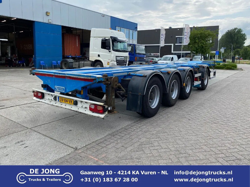 D-Tec CT-43-04D VCC-05 Combitrailer / 4 Axles / 1x Lift Axle - Konteineris-vežimus/ Sukeisti kūną puspriekabė: foto 1 D-Tec CT-43-04D VCC-05 Combitrailer / 4 Axles / 1x Lift Axle - Konteineris-vežimus/ Sukeisti kūną puspriekabė: foto 1