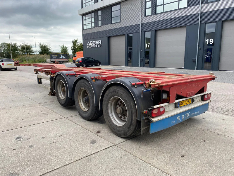 D-Tec FT-43-03V / Flexitrailer / 2x Extendable / BPW / 1x Lift Axle - Konteineris-vežimus/ Sukeisti kūną puspriekabė: foto 3 D-Tec FT-43-03V / Flexitrailer / 2x Extendable / BPW / 1x Lift Axle - Konteineris-vežimus/ Sukeisti kūną puspriekabė: foto 3