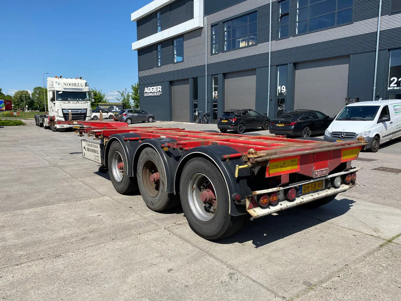 D-Tec FT-43-03V / Flexitrailer / 2x Extendable / BPW / 1x Lift Axle - Konteineris-vežimus/ Sukeisti kūną puspriekabė: foto 3 D-Tec FT-43-03V / Flexitrailer / 2x Extendable / BPW / 1x Lift Axle - Konteineris-vežimus/ Sukeisti kūną puspriekabė: foto 3