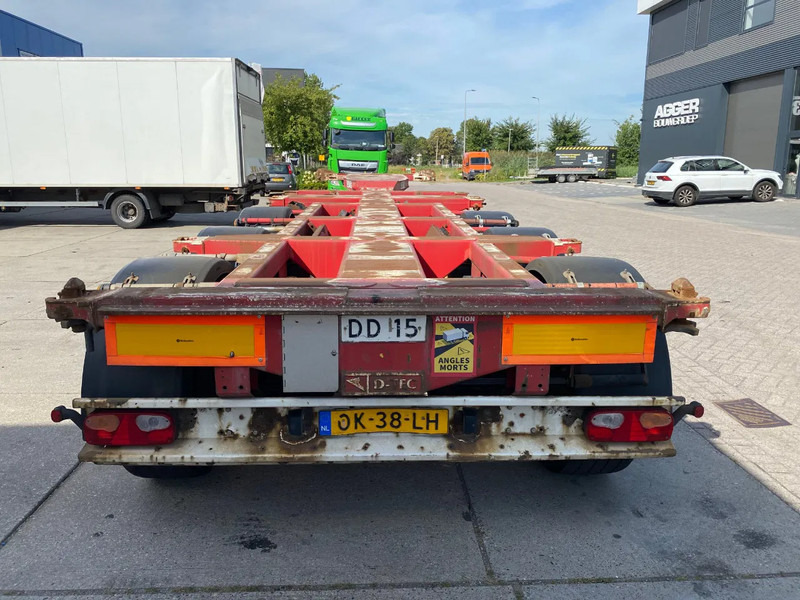 D-Tec FT-43-03V / Flexitrailer / 3x Extendable / SAF / 1x Lift Axle - Konteineris-vežimus/ Sukeisti kūną puspriekabė: foto 2 D-Tec FT-43-03V / Flexitrailer / 3x Extendable / SAF / 1x Lift Axle - Konteineris-vežimus/ Sukeisti kūną puspriekabė: foto 2
