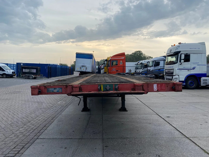 Flandria Plateau Trailer with Twist-Locks / BPW + Drums - Platforminė/ Bortinė puspriekabė: foto 5 Flandria Plateau Trailer with Twist-Locks / BPW + Drums - Platforminė/ Bortinė puspriekabė: foto 5