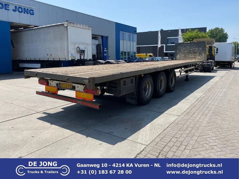 Groenewegen DRO-12-27 / Plateau Trailer / Hard-Wood Floor / BPW + Drum - Platforminė/ Bortinė puspriekabė: foto 1 Groenewegen DRO-12-27 / Plateau Trailer / Hard-Wood Floor / BPW + Drum - Platforminė/ Bortinė puspriekabė: foto 1