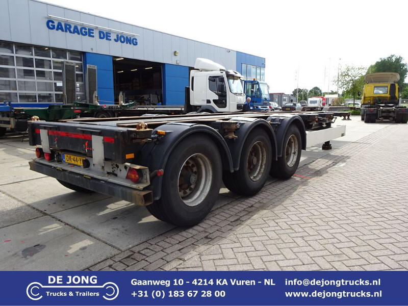 Kögel SW24 Container Chassis / 2x Extendable / BPW + Drum - Konteineris-vežimus/ Sukeisti kūną puspriekabė: foto 1 Kögel SW24 Container Chassis / 2x Extendable / BPW + Drum - Konteineris-vežimus/ Sukeisti kūną puspriekabė: foto 1