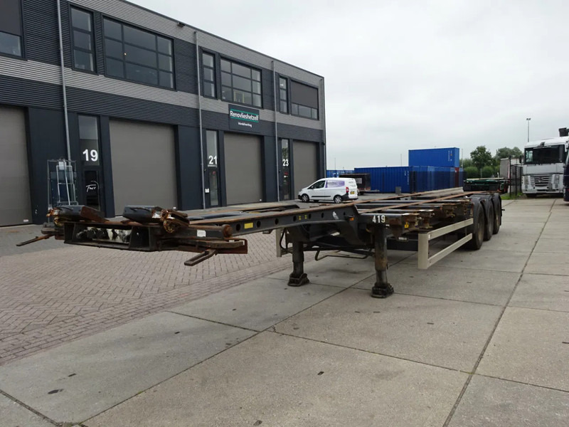 Krone SD 27 / Container Chassis / BPW + Drum / 1x Extendable / 45 FT - Konteineris-vežimus/ Sukeisti kūną puspriekabė: foto 4 Krone SD 27 / Container Chassis / BPW + Drum / 1x Extendable / 45 FT - Konteineris-vežimus/ Sukeisti kūną puspriekabė: foto 4