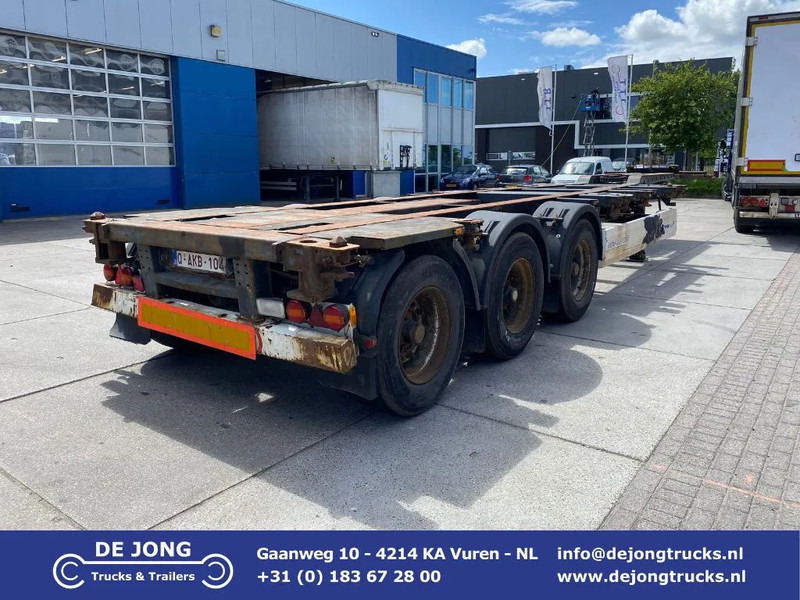 Krone SD 27 / Container Chassis / BPW + Drum / 1x Extendable / 45 FT - Konteineris-vežimus/ Sukeisti kūną puspriekabė: foto 1 Krone SD 27 / Container Chassis / BPW + Drum / 1x Extendable / 45 FT - Konteineris-vežimus/ Sukeisti kūną puspriekabė: foto 1