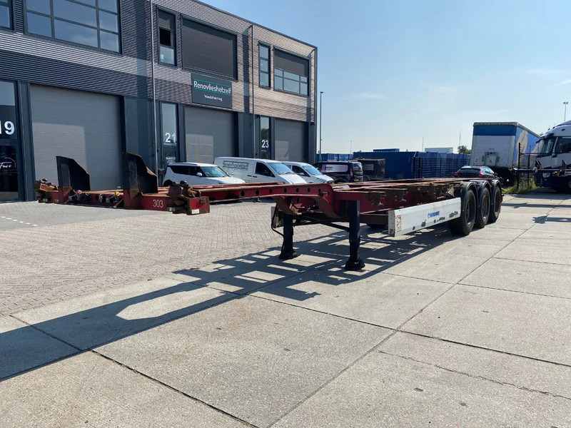 Krone SD 27 / container chassis / BPW + Disc / 1x Lift Axle - Konteineris-vežimus/ Sukeisti kūną puspriekabė: foto 4 Krone SD 27 / container chassis / BPW + Disc / 1x Lift Axle - Konteineris-vežimus/ Sukeisti kūną puspriekabė: foto 4