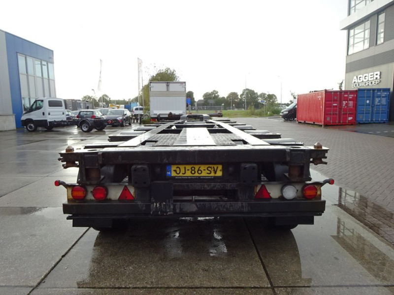 Krone SDC 27 / Container Chassis / BPW + Drum / Lift Axle - Konteineris-vežimus/ Sukeisti kūną puspriekabė: foto 2 Krone SDC 27 / Container Chassis / BPW + Drum / Lift Axle - Konteineris-vežimus/ Sukeisti kūną puspriekabė: foto 2