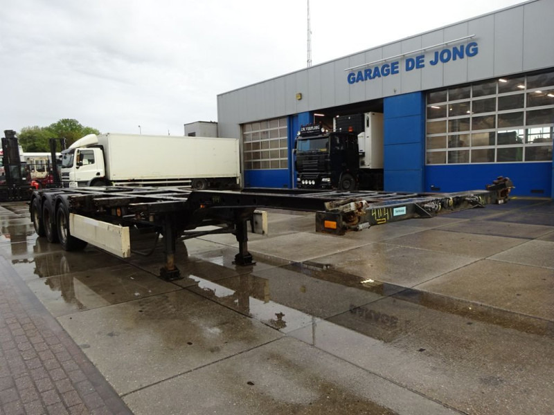 Krone SDC 27 / Container Chassis / BPW + Drum / Lift Axle - Konteineris-vežimus/ Sukeisti kūną puspriekabė: foto 4 Krone SDC 27 / Container Chassis / BPW + Drum / Lift Axle - Konteineris-vežimus/ Sukeisti kūną puspriekabė: foto 4