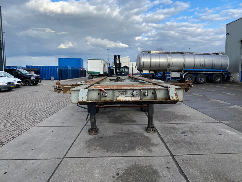 Pacton Container Chassis 20 FT / Steel Suspension - Konteineris-vežimus/ Sukeisti kūną puspriekabė: foto 4 Pacton Container Chassis 20 FT / Steel Suspension - Konteineris-vežimus/ Sukeisti kūną puspriekabė: foto 4