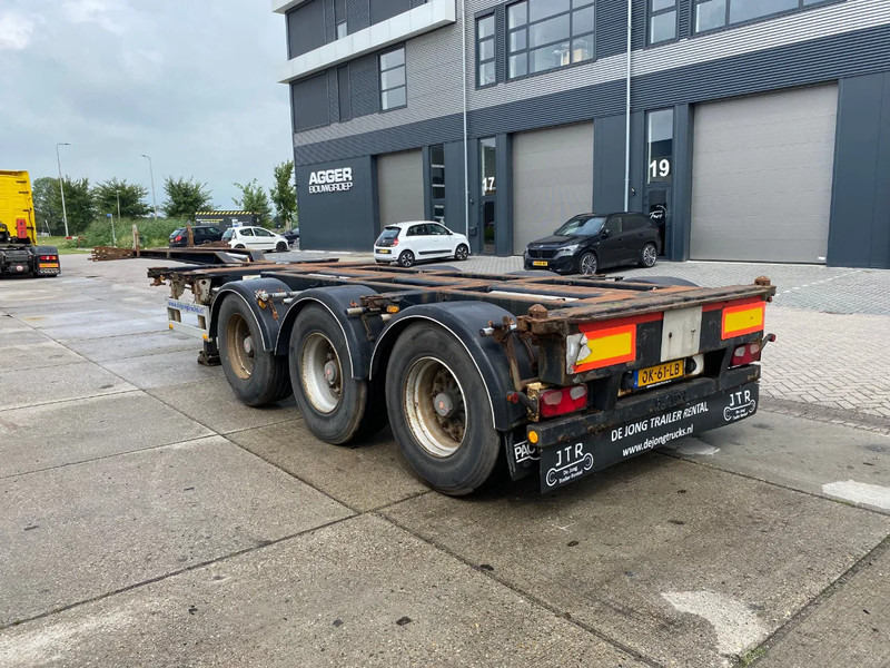 Pacton T3-010 / 3x Extendable / SAF + Drum / 1x lift - Konteineris-vežimus/ Sukeisti kūną puspriekabė: foto 3 Pacton T3-010 / 3x Extendable / SAF + Drum / 1x lift - Konteineris-vežimus/ Sukeisti kūną puspriekabė: foto 3